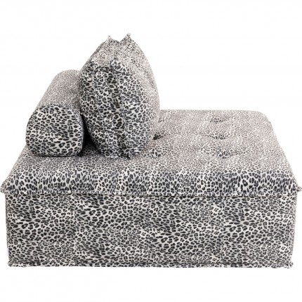 Sofa element Portofino leopard grey Kare Design