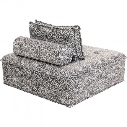 Sofa element Portofino leopard grey Kare Design