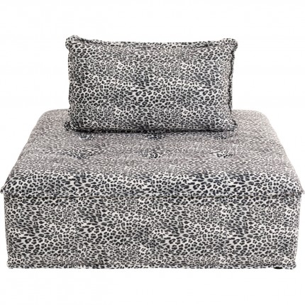 Sofa element Portofino leopard grey Kare Design
