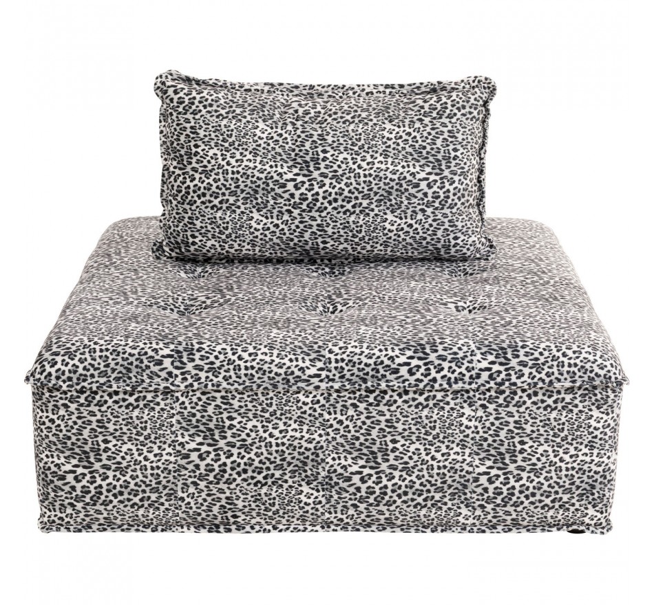Sofa element Portofino leopard grey Kare Design