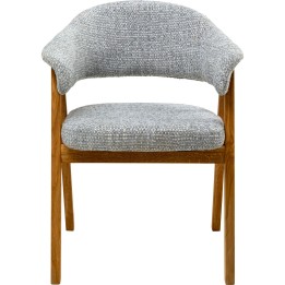 Chair with armrests Jonte blue Kare Design