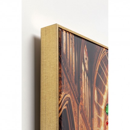 Framed Picture Saint man 100x100cm Kare Design