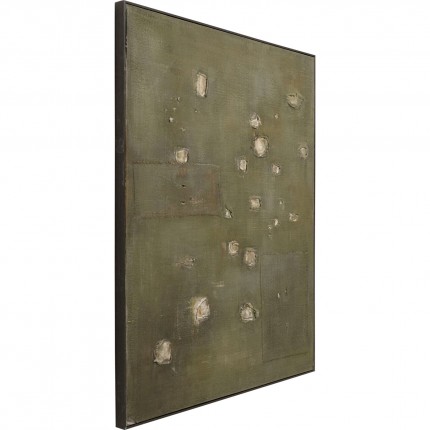 Tableau Moody 120x150cm vert Kare Design
