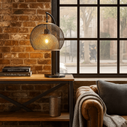 Table lamp in steel and black marble - Gratos - Kare Design