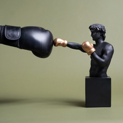 Deco boxer 40cm black Kare Design