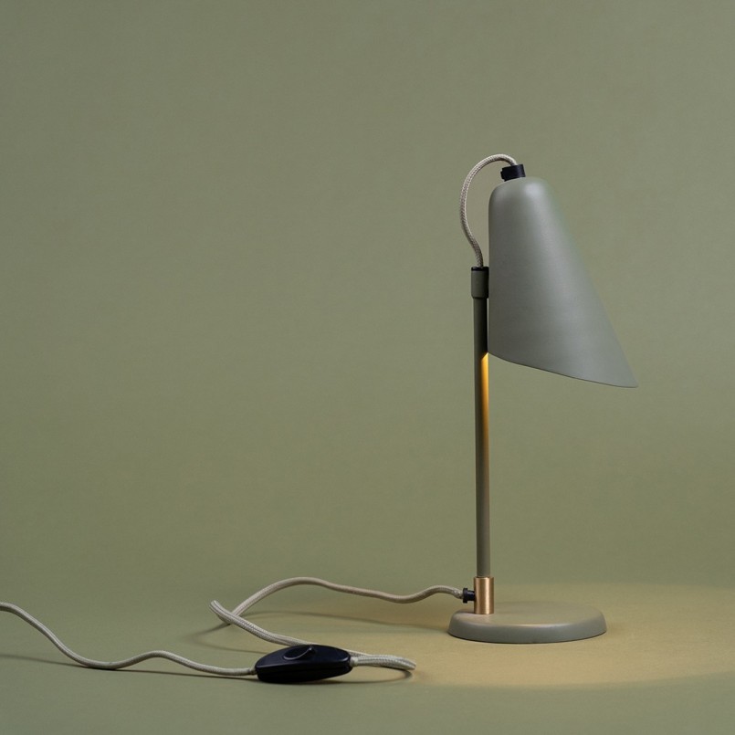 Wise green retro steel lamp - Mira - Kare Design