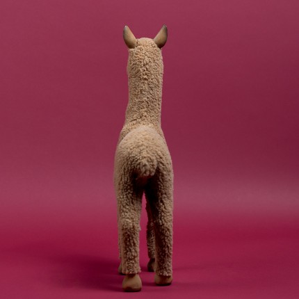 Woonaccessoires alpaca 38cm bruin Kare Design