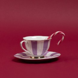 Koffiekoppen Harlequin paars (4/set) Kare Design