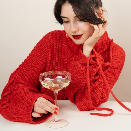 Cocktailglazen Party Dots (4/set) Kare Design