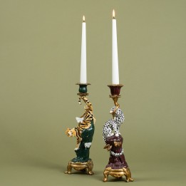 Candler Holder tiger 33cm Kare Design