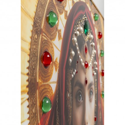 Schilderij Saint vrouw 100x100cm Kare Design