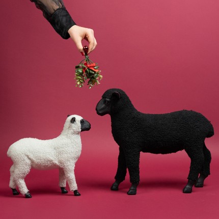 Deco lamb 37cm black Kare Design