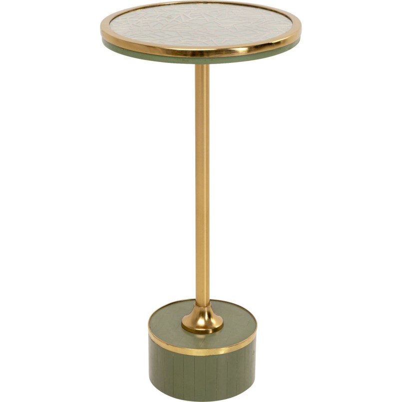 Table d appoint Grazia Crack Ø25cm