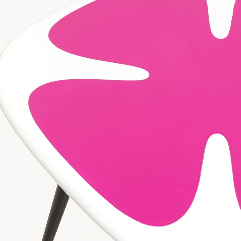Bijzettafel Petal roze Kare Design