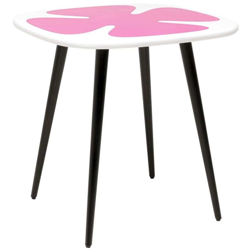 Bijzettafel Petal roze Kare Design