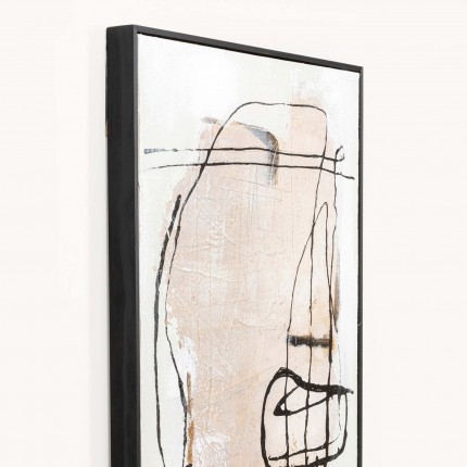 Painting Frame Dust 55x75cm grey Kare Design