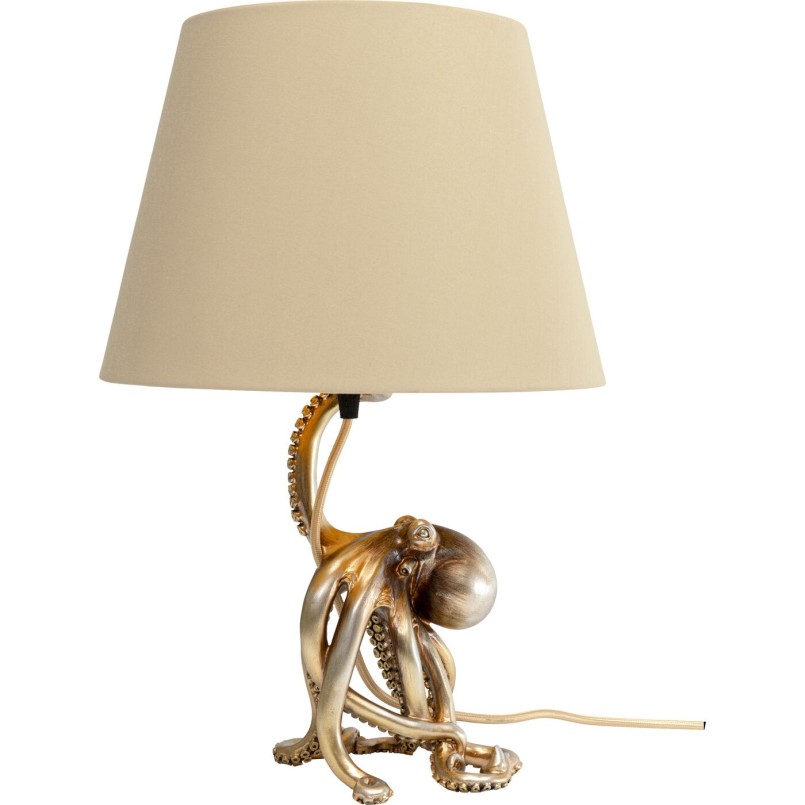 Lampe à poser Octopus doré 44cm