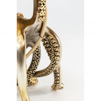 Tafellamp octopus goud 44cm Kare Design