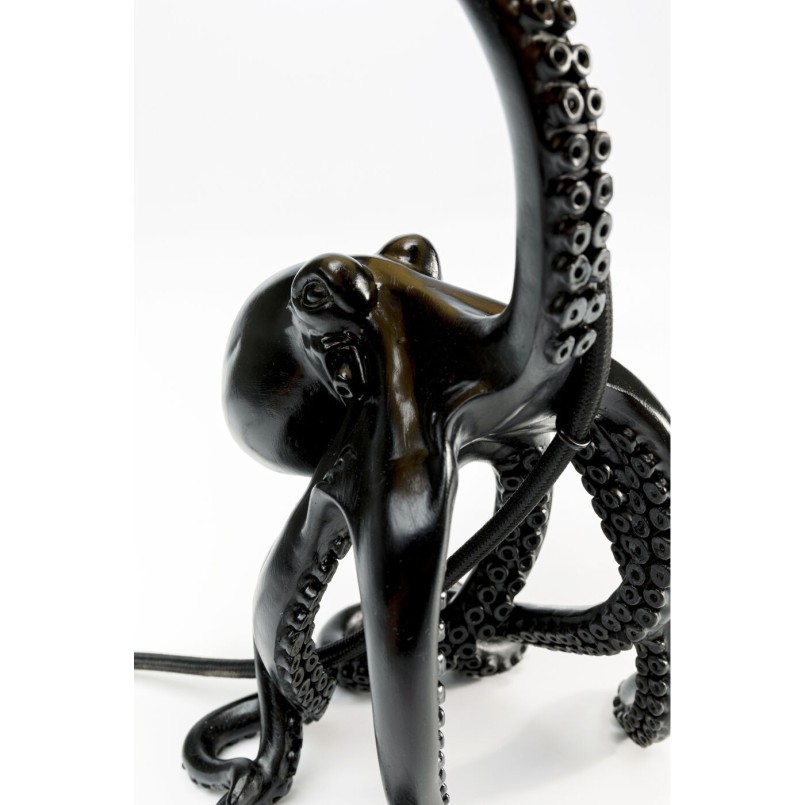 Lampe à poser Octopus noir 47cm
