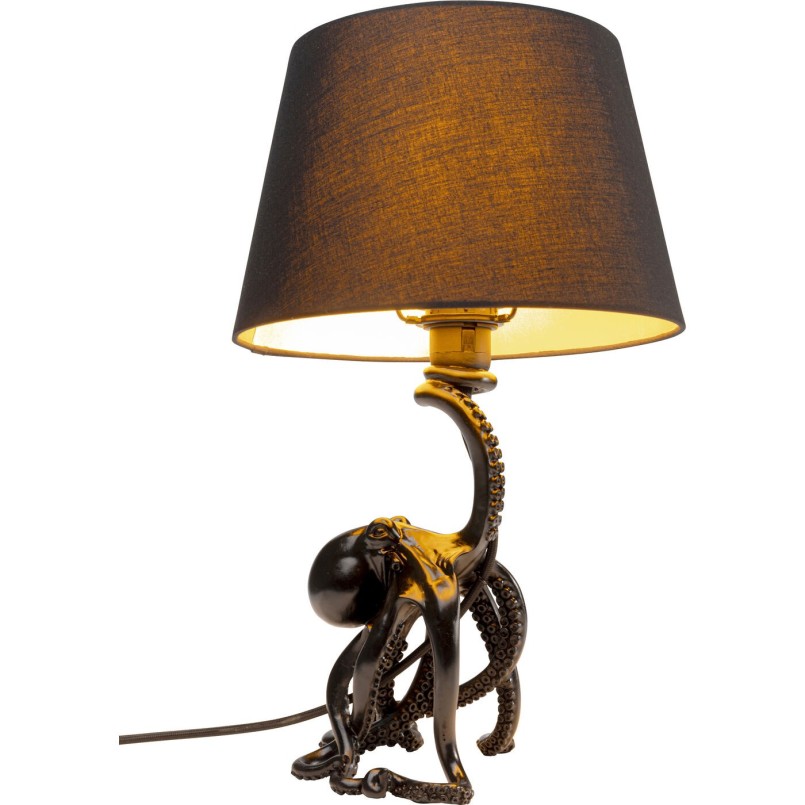 Lampe à poser Octopus noir 47cm