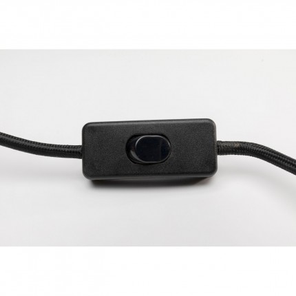 Tafellamp Octopus zwart 47cm Kare Design