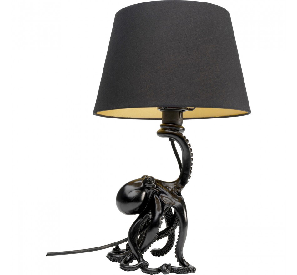 Lampe pieuvre noire 44cm Kare Design