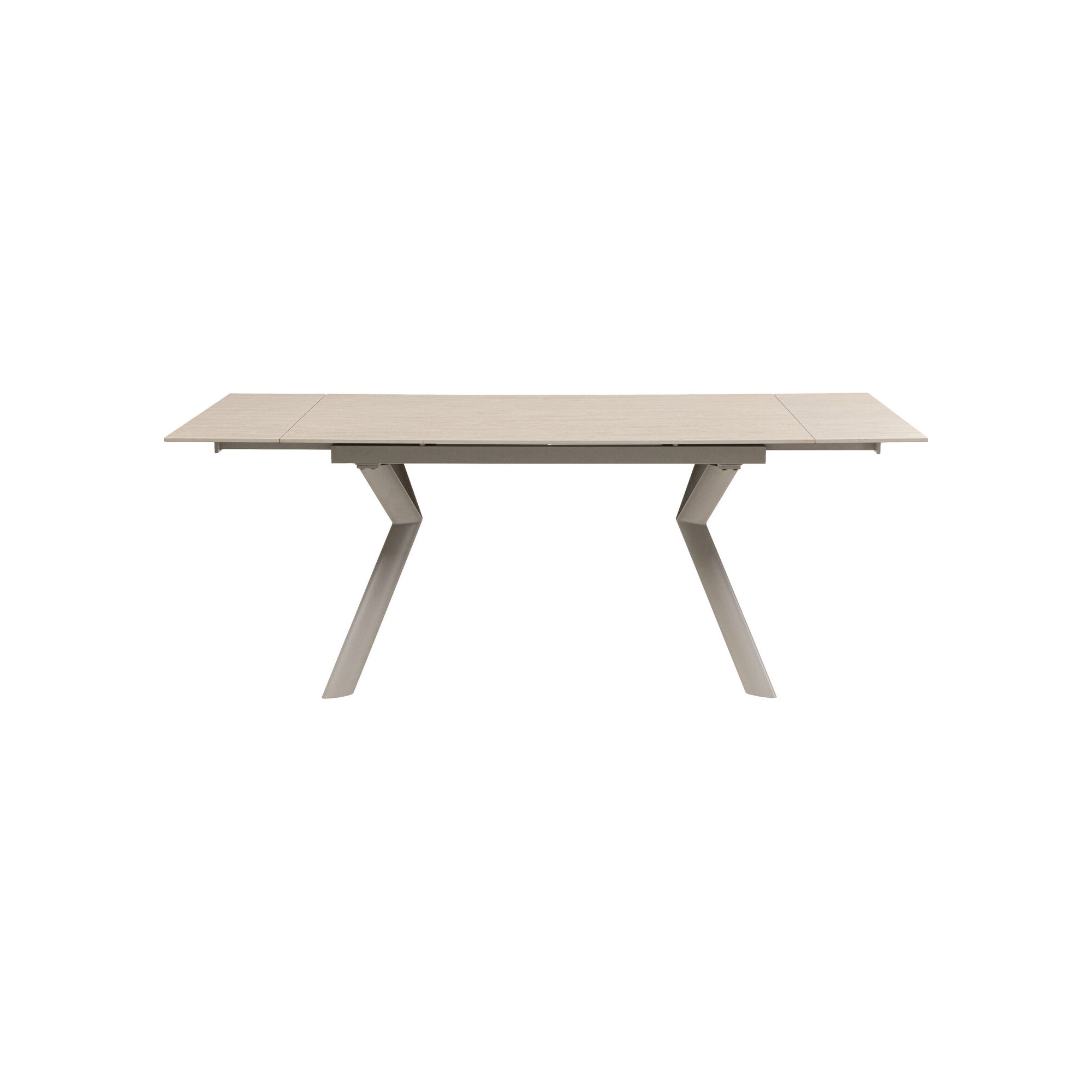 Table extensible Xenia Travertin 140(+30+30)x80cm