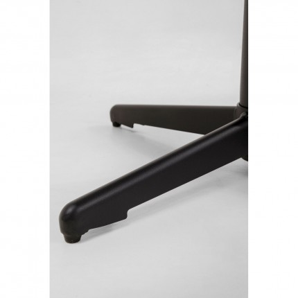 Draaifauteuil en Voetsteun Jules bruin Kare Design