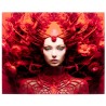 Tableau en verre muse rouge - Kare Design