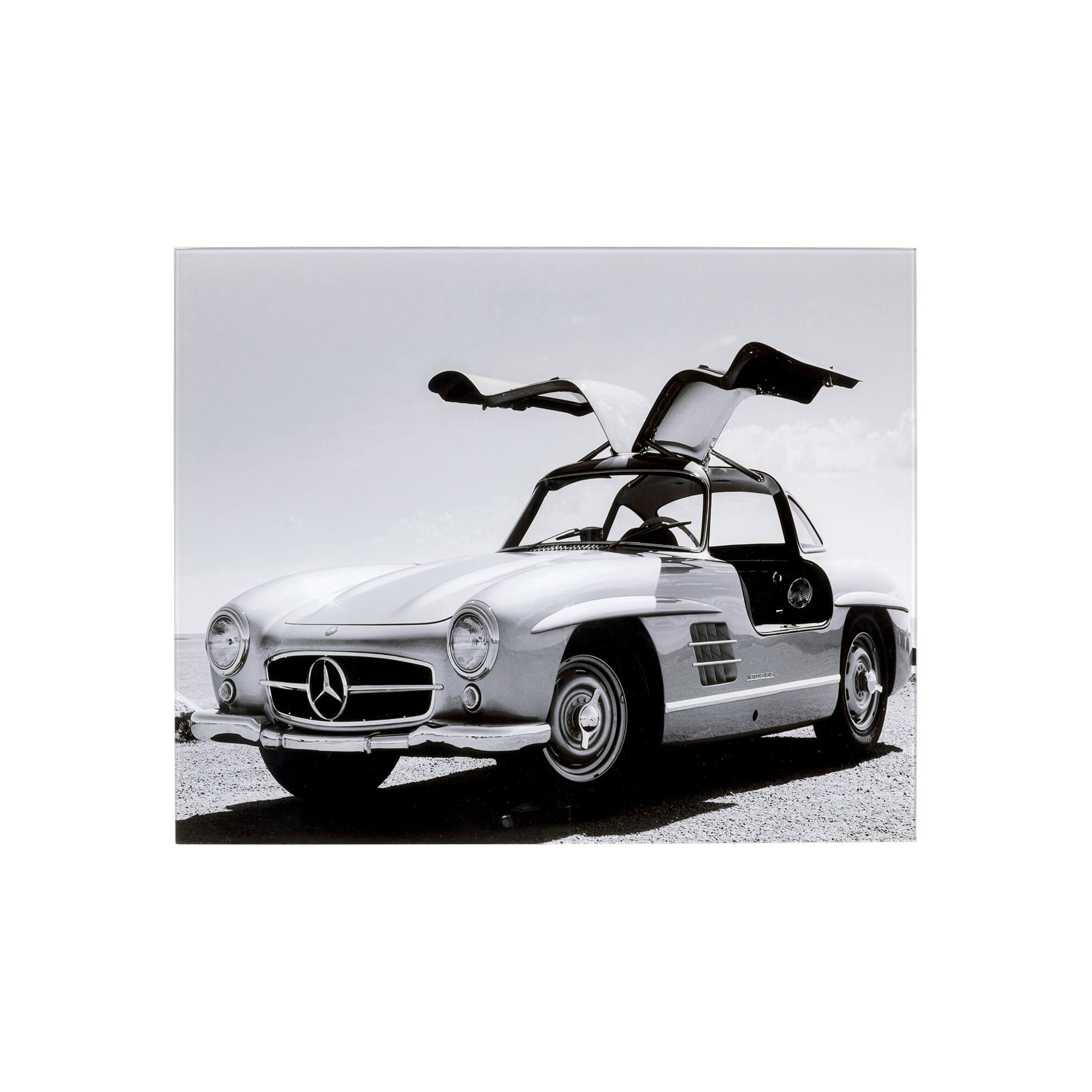 Glass Picture car profile 50x40cm Kare Design