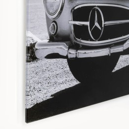 Tableau en verre voiture de profil - Kare Design