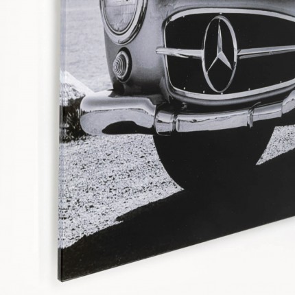 Glass Picture car profile 50x40cm Kare Design