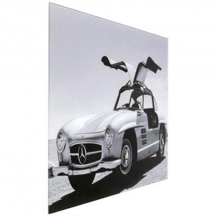 Glass Picture car profile 120x80cm Kare Design