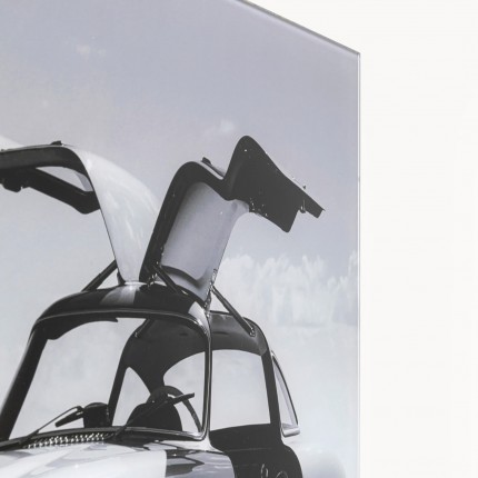 Wandfoto auto profiel 120x80cm Kare Design