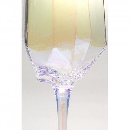 Champagne Glass Diamond (4/set) Kare Design