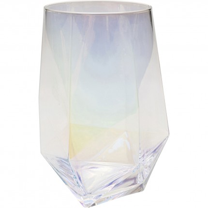 Water Glass Diamond 15cm (4/set) Kare Design