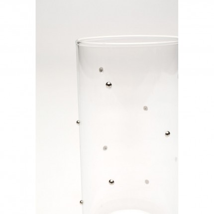 Waterglazen hoog Glam Dots zilver (4/set) Kare Design