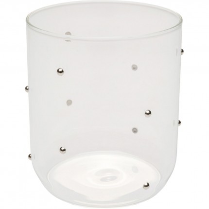 Waterglazen Glam Dots zilver (4/set) Kare Design