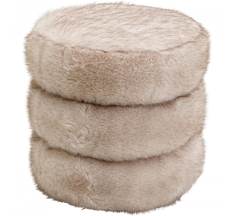 Poef Kruk Lilja Soft Kare Design