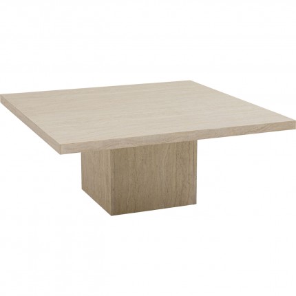 Coffee Table Travertino 100x100cm Kare Design