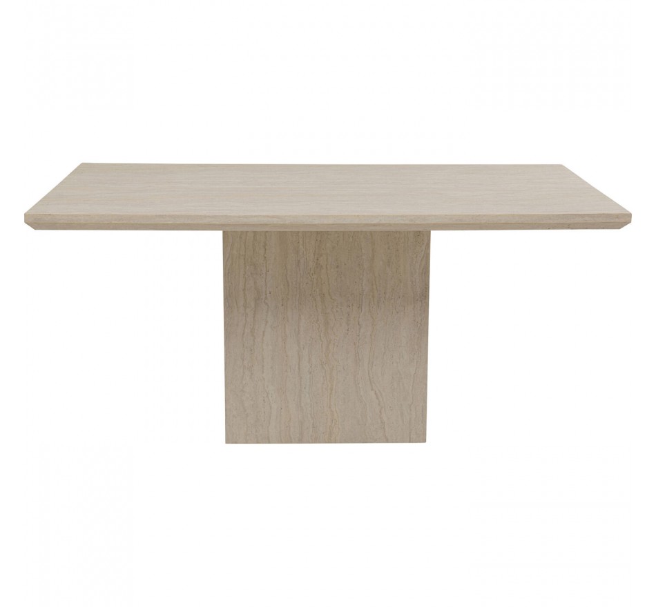Table Travertino 160x90cm Kare Design