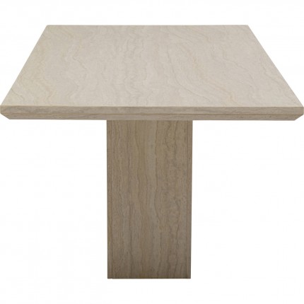 Eettafel Travertino 160x90cm Kare Design