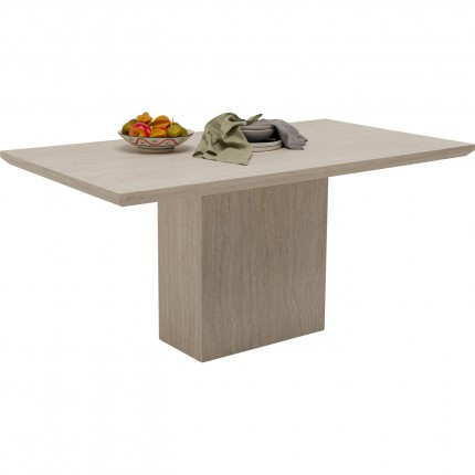 Eettafel Travertino 160x90cm Kare Design