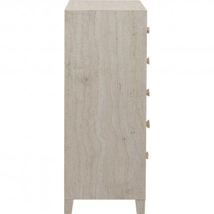 Dresser Travertino 5 drawers Kare Design