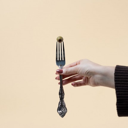 Couverts Attina 16 pièces argentés Kare Design