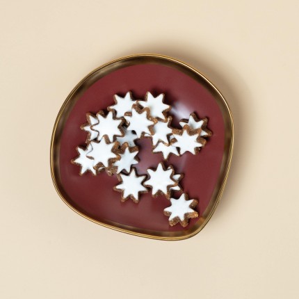 Soepborden Vibrations Ø19cm rood (4/set) Kare Design