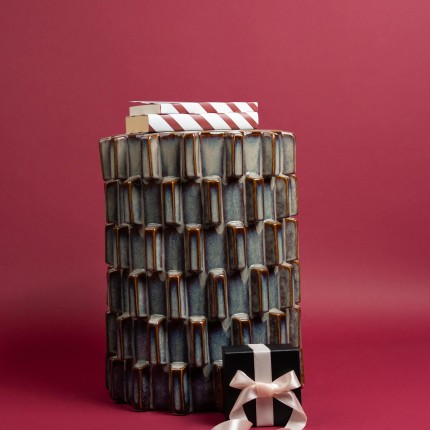 Bijzettafel Arrivato Sting Ø35cm blauw Kare Design