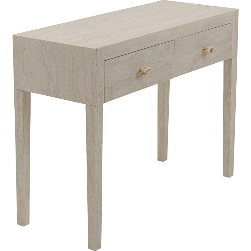 Console Travertino Drawers 100x77cm