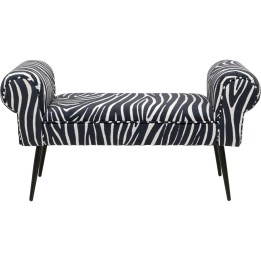 Banquette Wing Zebra 100cm