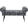 Banquette Wing Zebra 100cm